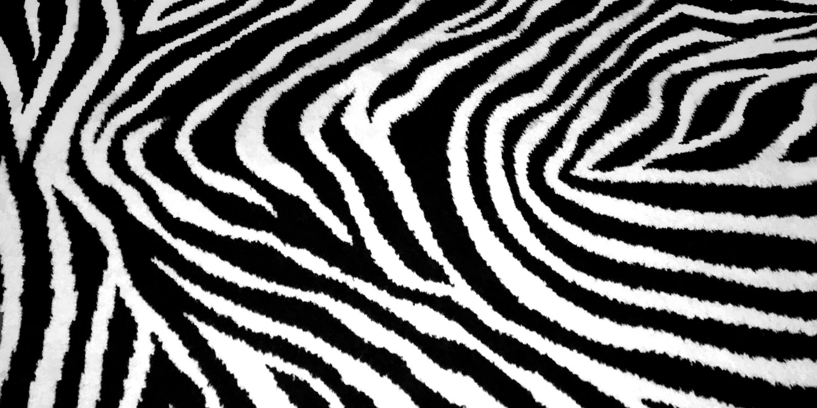 Stile animalier zebrato