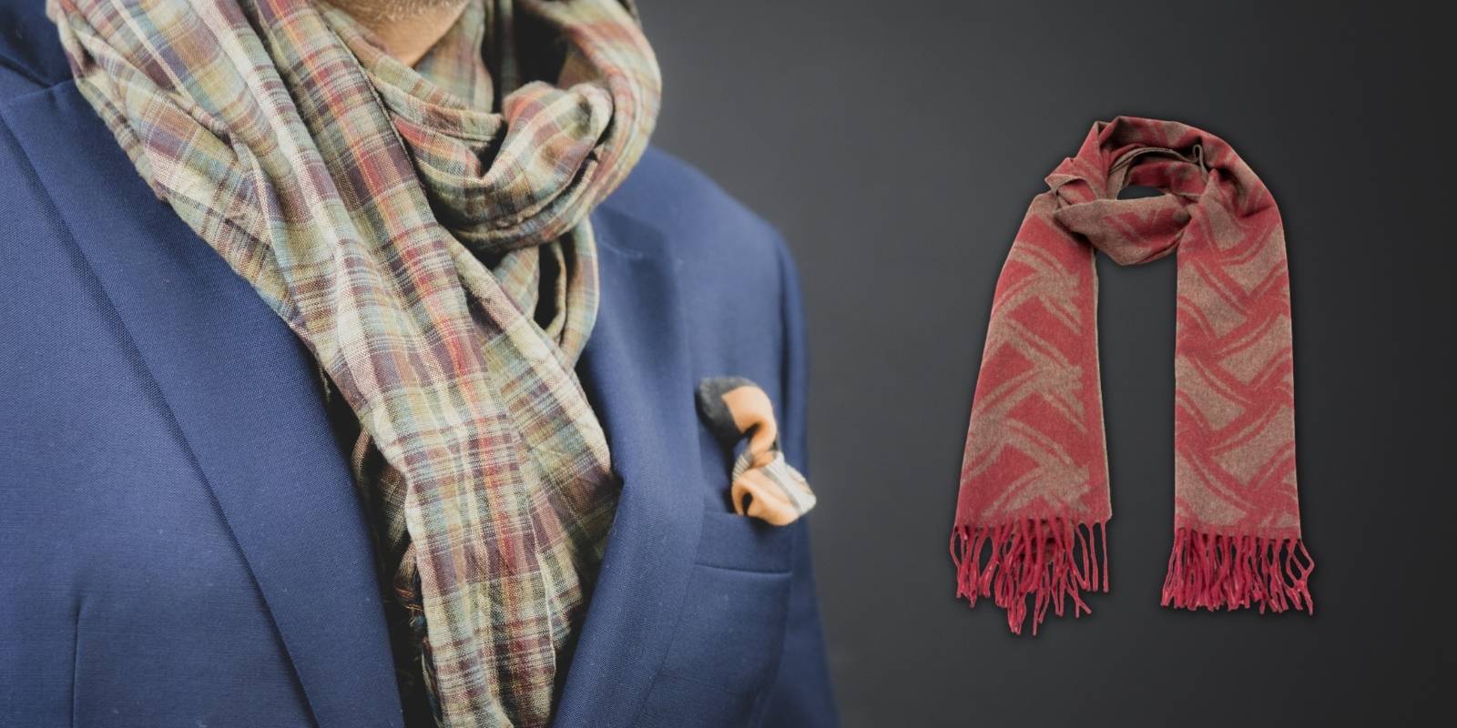 Foulard e Sciarpe uomo : acquista online