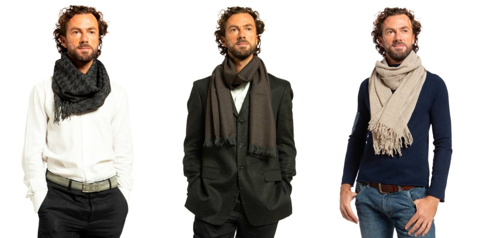 Scarf Modi Per Mettere La Sciarpa Uomo Annodare Foulard Annodare